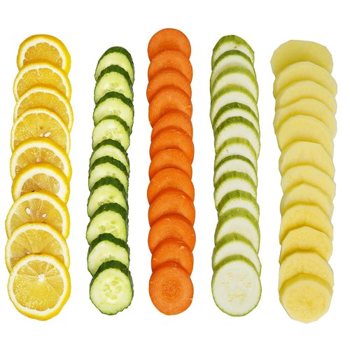 OYKEFAW Safer Mandoline Slicer For Kitchen, Potato Slicer for Chips, Vegetable & Food Cutter, Thickness Adjustable 0.1-8 mm, Kitchen Faster Slice Artifact (Only Slicer)