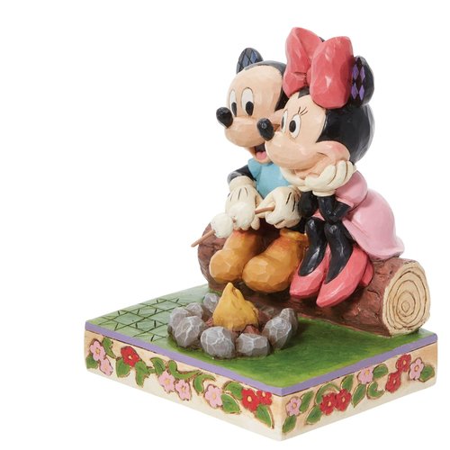 Enesco Jim Shore Mickey & Minnie Campfire Figurine