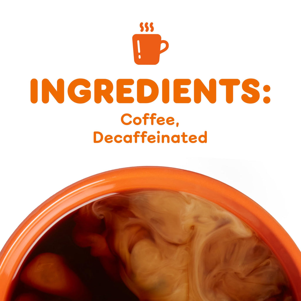 Dunkin' Decaf Medium Roast Coffee, 22 Count(Pack of 4)
