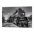 DuoBaorom Black and White Wall Art 24x36 inches Vintage Steam Trains Picture