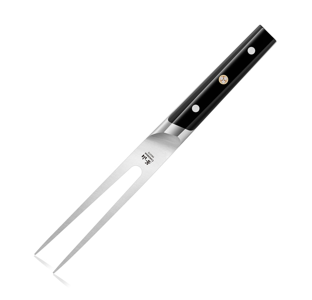 Cangshan TC Series 1021172 Swedish 14C28N Steel Forged Carving Fork, 6-Inch