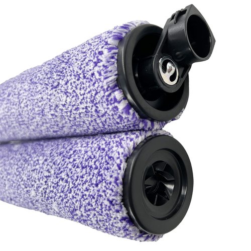 Dttery 2 Brush Rolls and 4 Foam Filters Replacement for Shark WD100 WD101 WD160 WD161 WD200 WD201 WD261 AW201 AW261 AW302 HydroVac Pro XL 3 in 1 Vacuum Brushroll WDB1 WDB2 WDB1F2