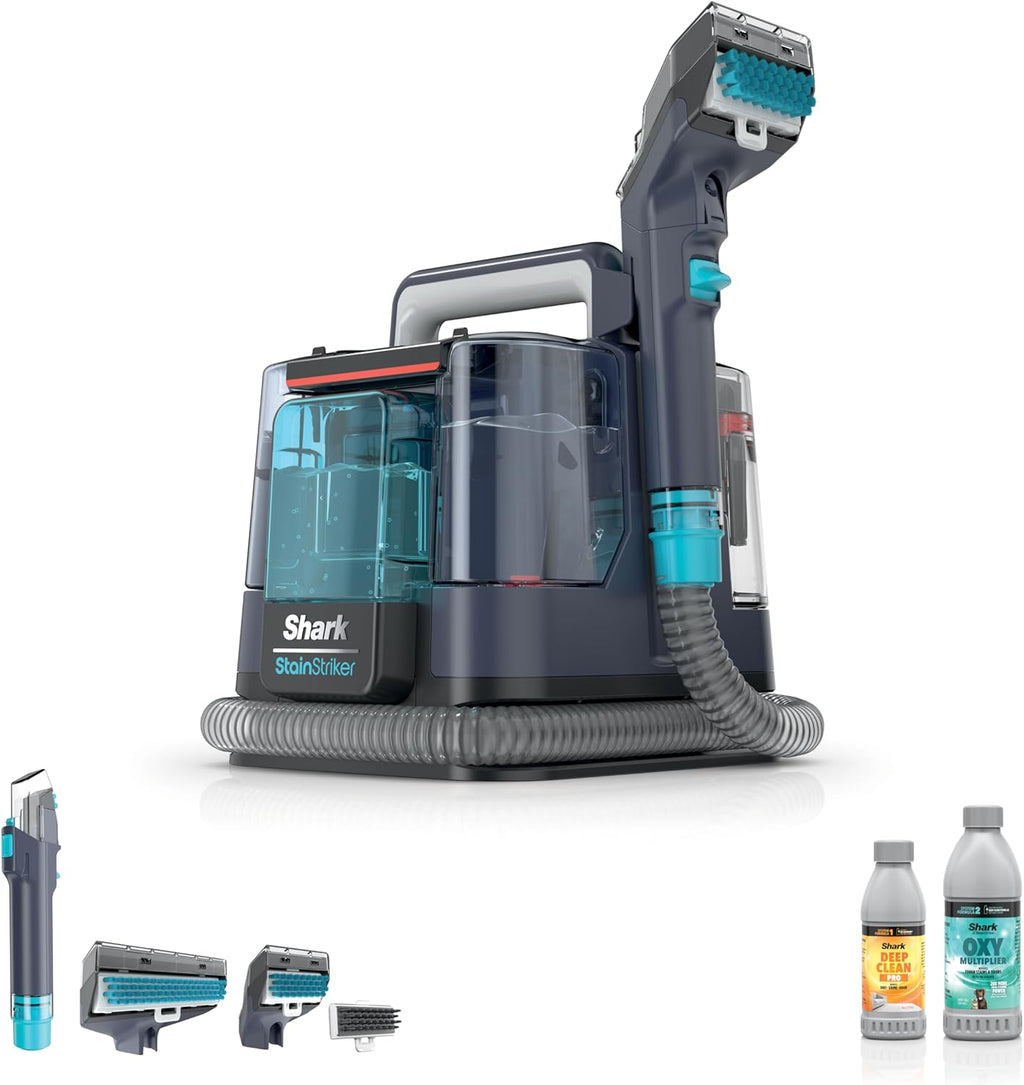 Shark StainStriker Portable Carpet Cleaner - XL Self-Cleaning Tool & Stain Remover | Perfect for Car Interiors