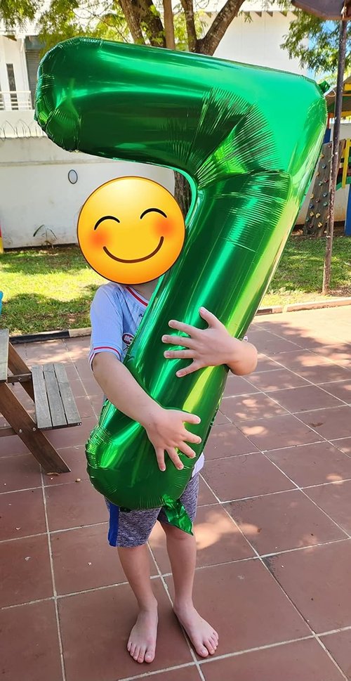 2 Numbers Balloon - 40 Inch Dark Green Birthday Decor for 2nd, 12th, 21st Parties & Celebrations