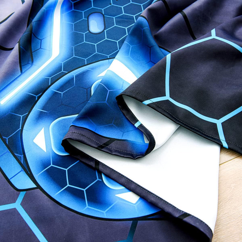 NTBED Game Console Blackout Curtains - Darkening Drapes for Kids' Bedroom | 2 Panels, 42"x63", Blue