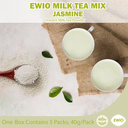 Milk Tea Mix Jasmine Flavor Instant Milk Tea Powder 40g x5 Packs