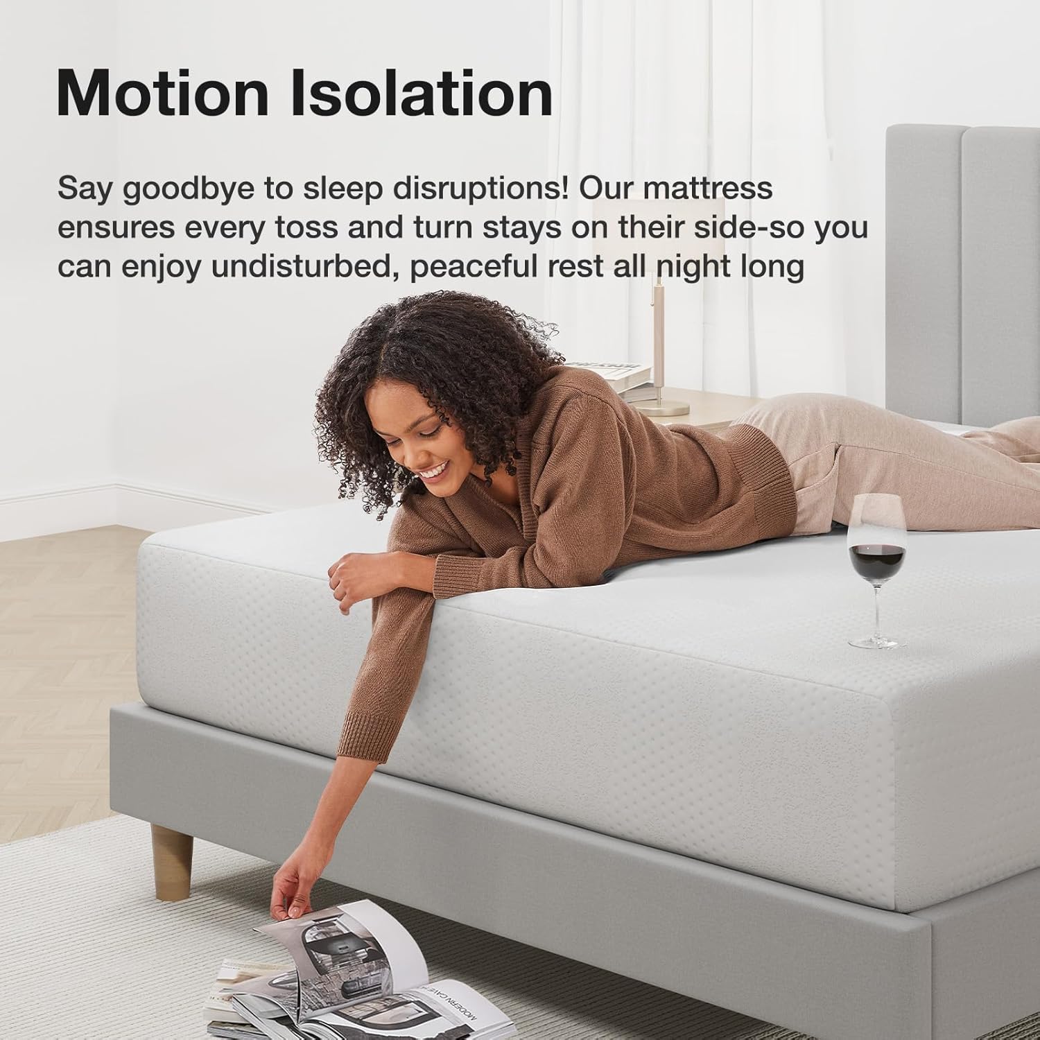 Novilla Queen Mattress - 10 Inch Gel Memory Foam for Comfortable, Cooling Sleep | CertiPUR-US Certified