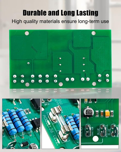 104040-01 104040-02 Ignition Control Circuit Board Compatible with Desa Reddy Master Portable Kerosene and Diesel Heaters Replace 104040 104040X 104040W