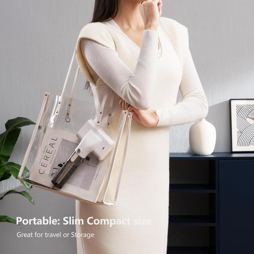 G10 Portable Clothes Steamer - 1200W Handheld Travel Iron | Lightweight 0.9 lbs, Violet Color