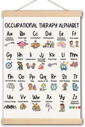 DNEULYR Occupational Therapy ABC Wall Art - Educational Poster for Kids & Therapy Offices | 12x16 Inches