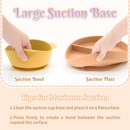 CHCC Silicone Baby Feeding Set 21 Pcs, Baby Led Weaning Supplies, Baby Feeding Supplies Set BPA Free, Essentials for Newborn Gift Mixed