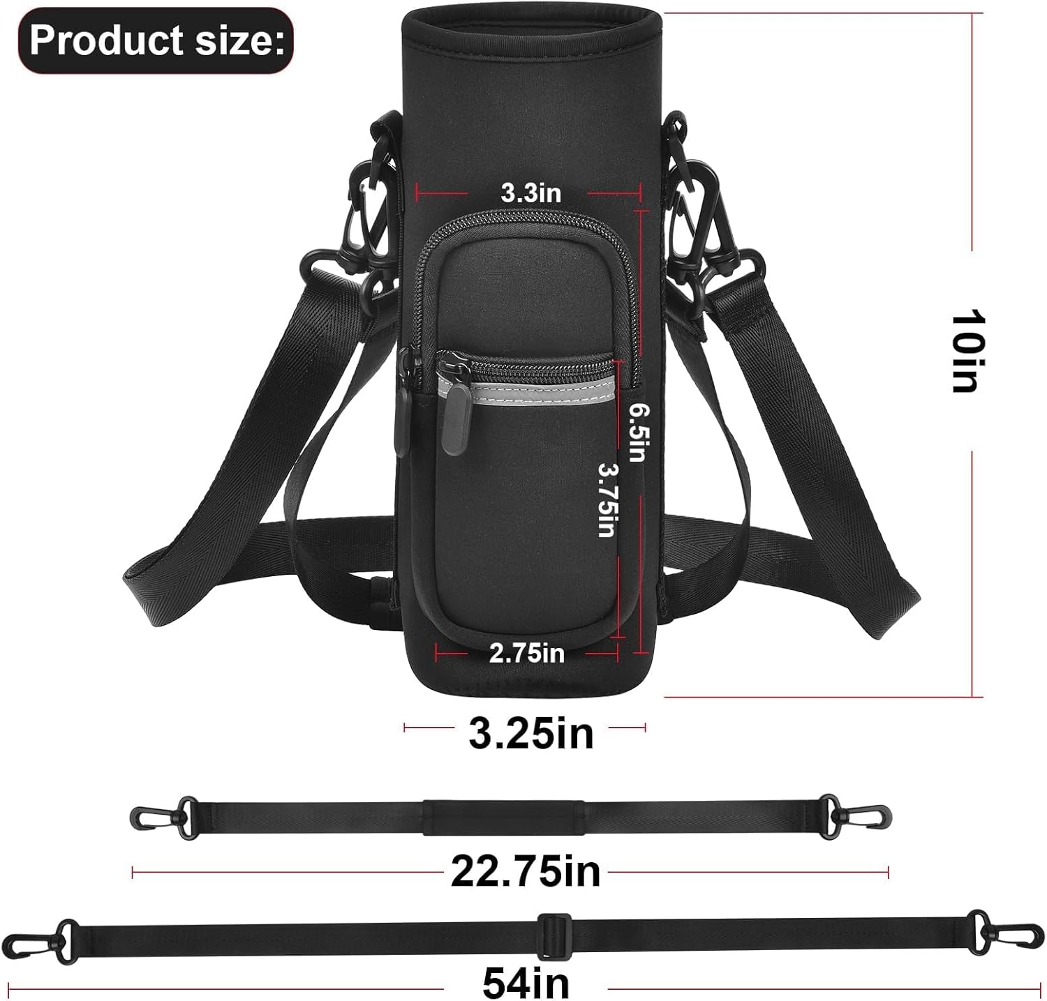SAIKA Personal Blender Bag - Portable Carrying Case for Ninja Blast Max BC251/BC151 | Reflective Strip & Accessories Pocket