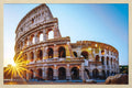 Trends International Timeless Visions - Roman Colosseum Wall Poster, 22.4L x 14.7W, Blonde Framed Version