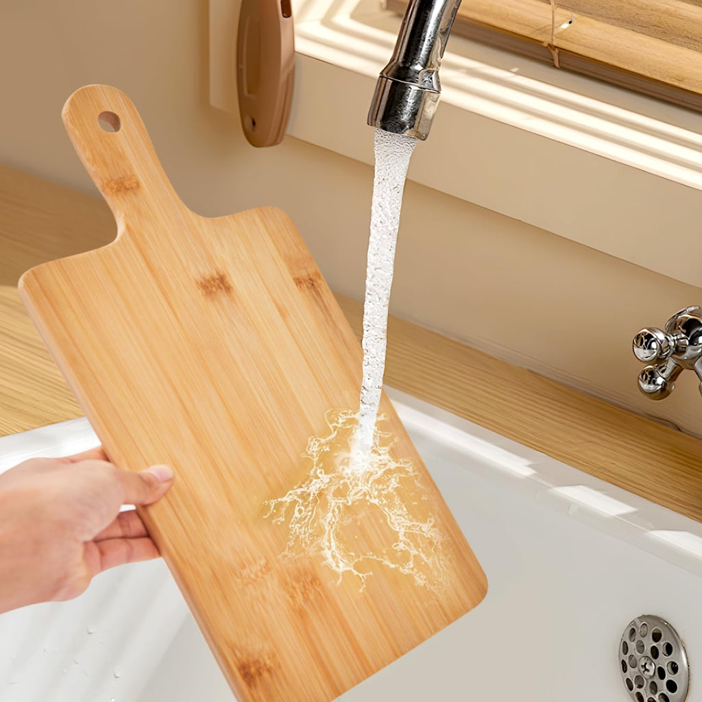 Benhurb 10pcs Wood Cutting Boards Bulk for Kitchen, 15x7 inch Personalized Bamboo Charcuterie Boards Customized Laser Engraving Serving Chopping Board for Pizza, Cheese, Dessert, Fruit, Vegetables