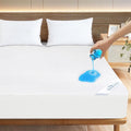 Regine Waterproof Queen Mattress Protector - Absorbent Fitted Cover with 18'' Deep Pocket