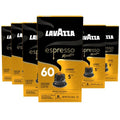 Lavazza Leggero Lungo Medium Roast Capsules Compatible with Nespresso Original Machines (Pack of 60) ,Value Pack, Blended and roasted in Italy, Full bodied, velvety crema and fruity and floral notes