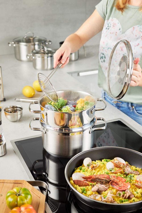 Ross Publications Rösle Colander, Stainless Steel, Silver Colours, 14 cm