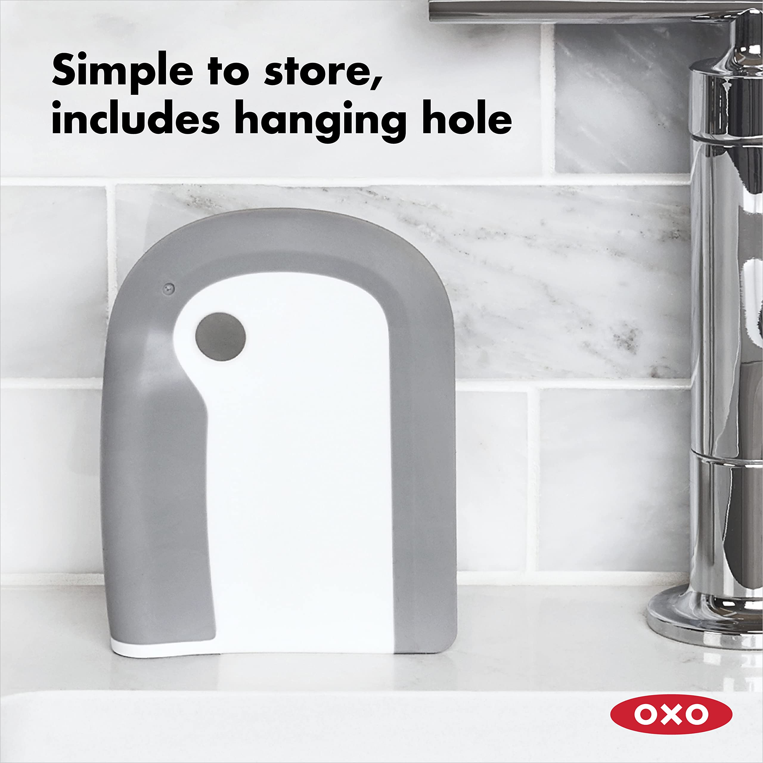 OXO Good Grips Small Squeegee for Kitchen Sink, Dishes, and Countertops