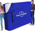 Mattress Bags for Moving - Extra Thick Queen Mattress Cover | Reusable Waterproof Protector with Heavy-Duty Handles (82’’x63’’x15’’)