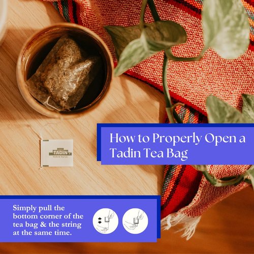Tadin Guava Rose Tea, Contains Caffeine, Best Hot or Iced, 24 Tea Bags Per Box, Pack of 1
