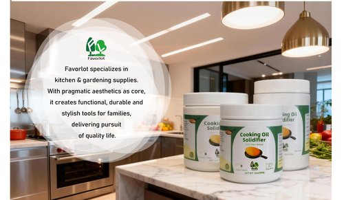 Grease Solidifier Powder, Cooking Oil Solidifier for Disposal, 2.25 Gallon Fry oil Away from Mess, Frying Oil Hardener, Vegetable Canola Fry Oil Solidifying Powder to Gel, 100% Plant-Based, 12 oz Value Pack