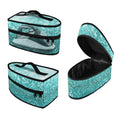Maiyoinou Steam Iron Storage Bag with Zipper Handle Foldable Portable Iron Storage Case Protective Carrying Bag Universal for Most Iron, Starlight