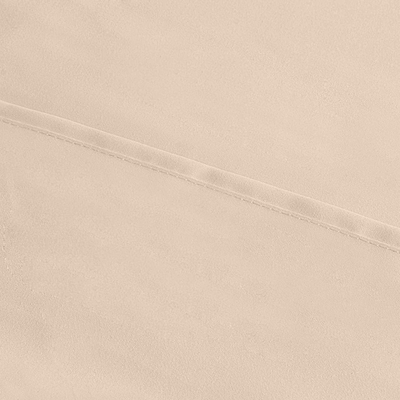 Utopia Bedding King Pillow Cases - 12 Pack Soft Brushed Microfiber | Fade Resistant 20 X 40 Inches (Beige)