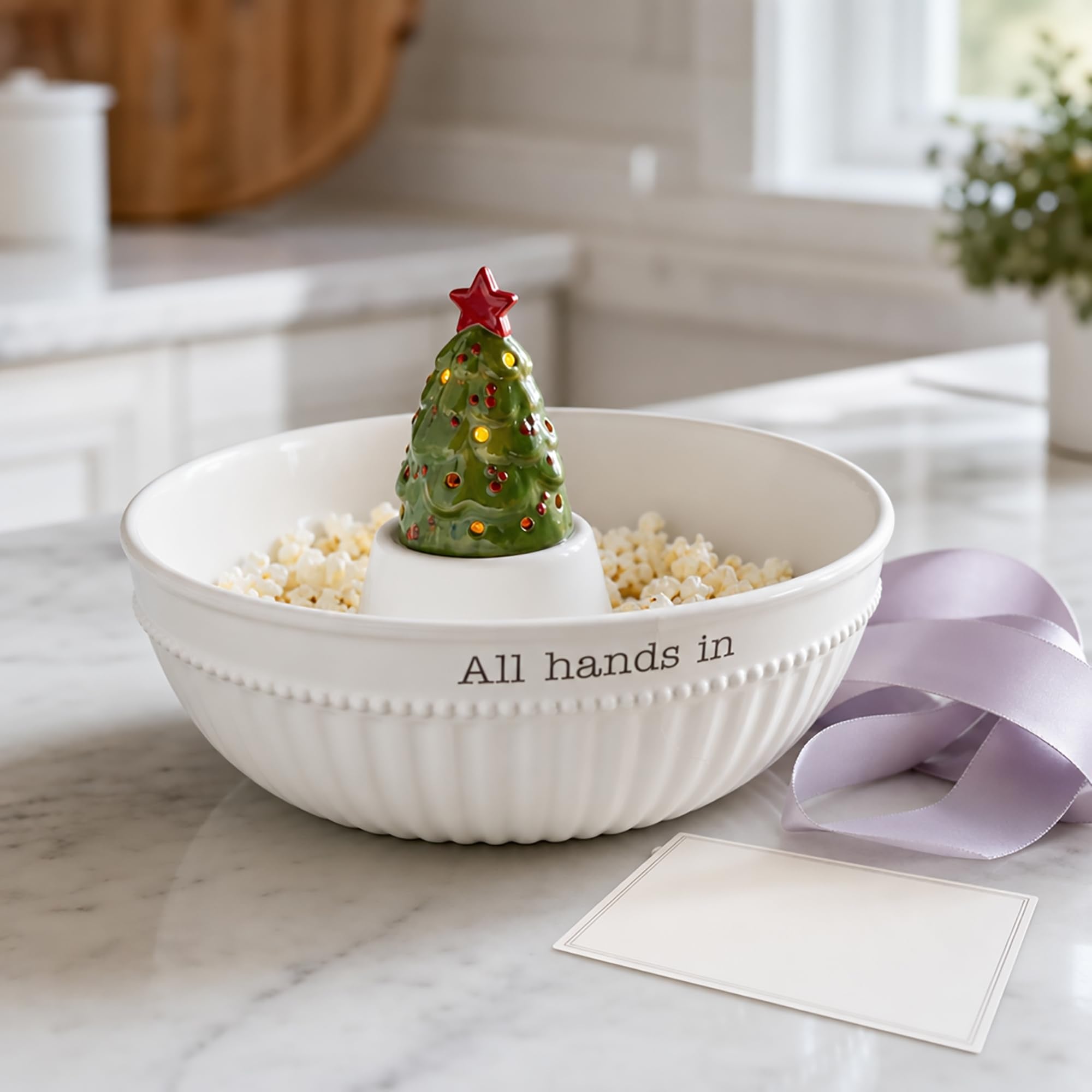 Mud Pie Serving Bowl; 4 1/2" x 11" dia