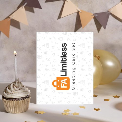 FALIMITLESS Funny Birthday cards for Women (12 Pack) – Hilarious Greeting Card Set with Envelopes & Stickers – Sarcastic, Relatable Humor for Best Friends, Sisters, Coworkers