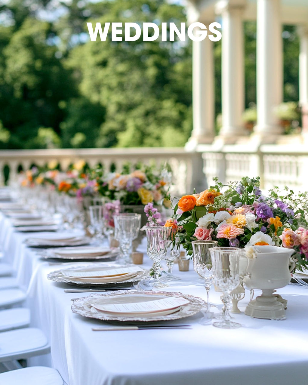 Pureegg Rectangle Table Cloth 60" x 102" – Durable Polyester Tablecloth Offers Reusable & Washable Protection, Ideal for Outdoor Party, Picnic, Wedding, Banquet and Birthday, 12 Pack, White