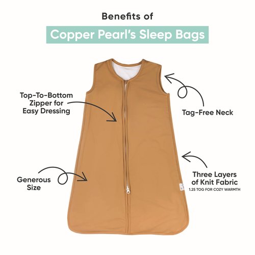 Copper Pearl Premium 3-Layer Knit Sleep Bag Alta