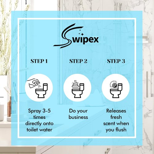 Toilet Spray for Poop Odor Eliminator, Pocket Travel Size Toiletries, Air Freshener Spray for Bathroom, Each 1 FL.OZ, 3 Pack, Ocean Coconut Eucalyptus Scent