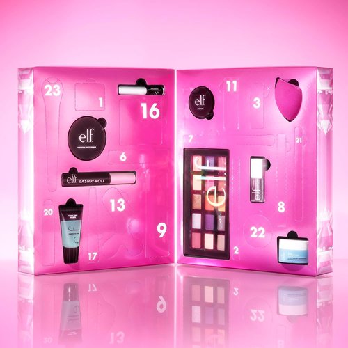 e.l.f. 24-Day Advent Calendar 2025 - Limited-Edition Skincare & Makeup Essentials | Vegan & Cruelty-Free