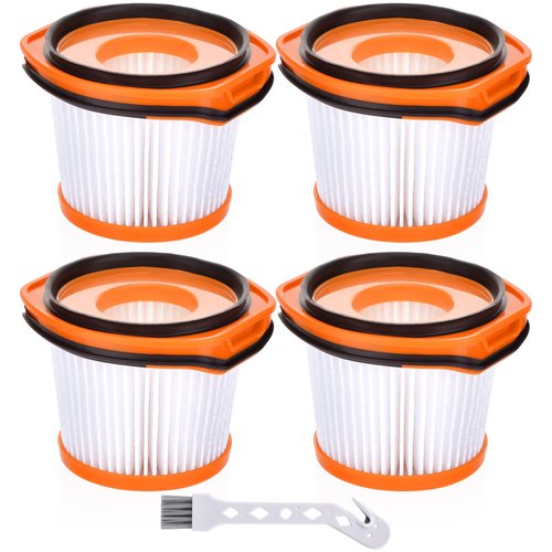 Artraise Vacuum Filter Replacement for Shark Wandvac System WS620 WS630 WS632 WS632BLBRN WS632GDBRN WS632GNBRN WS632PKBRN WS632RGBRN, Compared to Part # XFFWV360 (4 Pack)