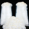 Sumind Winter Fake Snow Decoration - Fluffy Artificial Cotton Fiber for Crafts & Christmas Decor | Glitter Gold