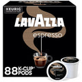 Lavazza Espresso, Single-Serve Keurig K-Cup Pods, Medium Roast Coffee, 88-Count Box (4 Packs of 22)