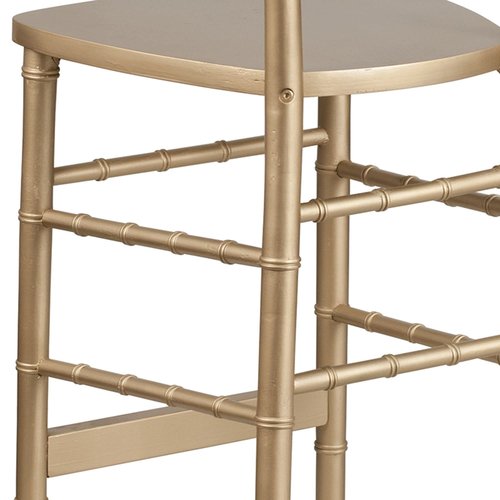Flash Furniture HERCULES Series Gold Wood Chiavari Barstool