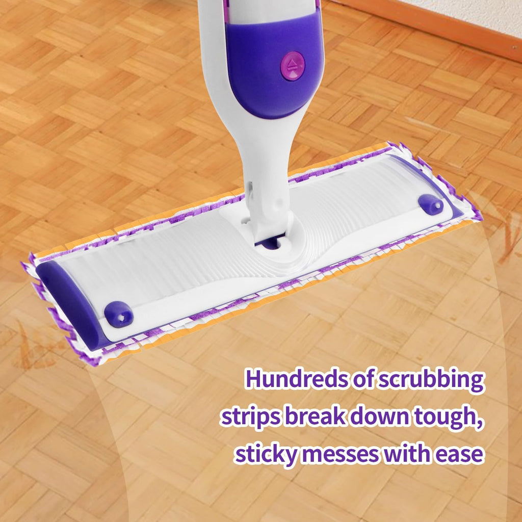 Swiffer Power Mop Pads - Disposable Multi-Surface Cleaning Refills for Wood Floors | 10 Count