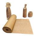 Honeycomb Packing Paper - 15" x 262' Recyclable Cushioning Wrap Roll for Moving & Shipping | Khaki