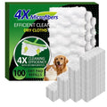 100 Dry Sweeping Cloths Compatible with Swiffer Sweeper Mop, Heavy Duty Dry Pads Refills, Cleaning Dust and Pet Hair, Disposable Pet Sweeper Mop Pads for All Purpose Multi Surface Floor Cleaning (100)