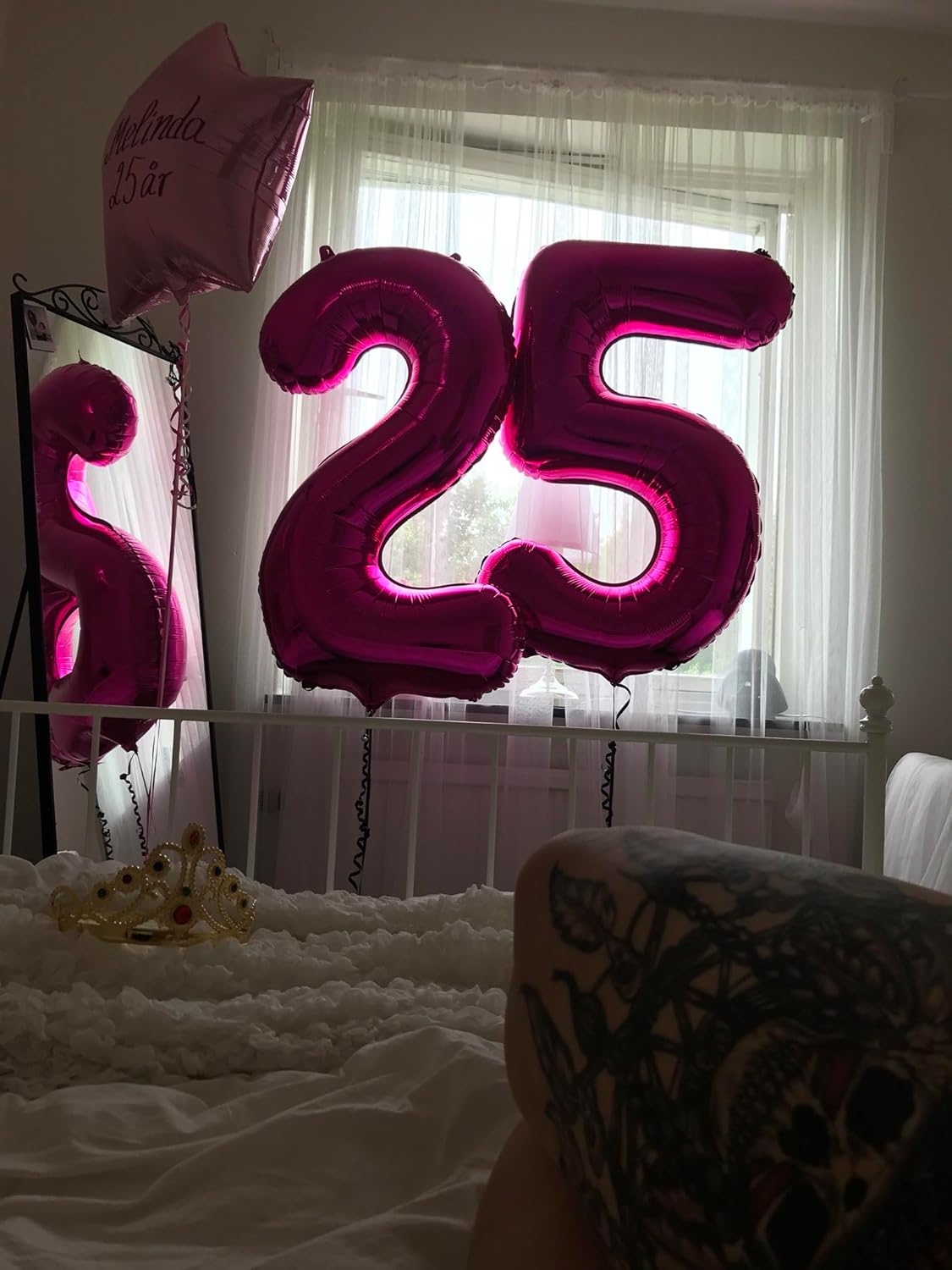 Number 8 Balloon - Hot Pink 40 Inch Birthday Decoration for Girls | Perfect 8th Birthday Party Supplies