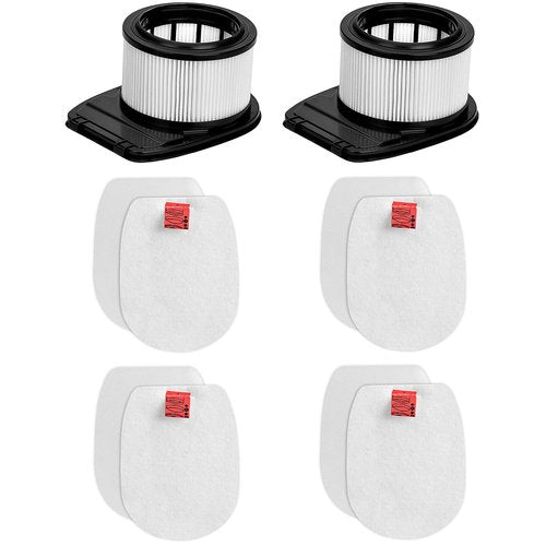 IZ662H IZ682H Filters for Shark Rocket Pet Pro IZ662H IZ682H Stick Vacuums, Include 2 Pack Filter and 4 Pack Foam and 4 Pack Felt Filter Kit