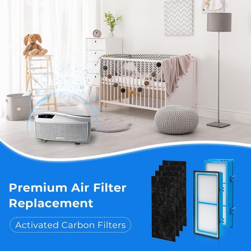Ximoon HAPF30AT Filter Replacement for Holmes AER1 Ready Air Purifier Filters for Bionaire Air Cleaner Filter