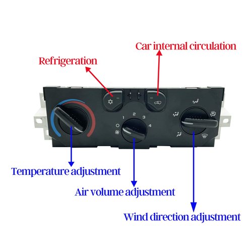 Forwinparts HVAC Heater Climate Control Module Air Conditioning Control Switch Panel for 2004-2012 Chevy Colorado GMC Canyon Replaces# 25841856 15113185 15238515 15858833 15-73870