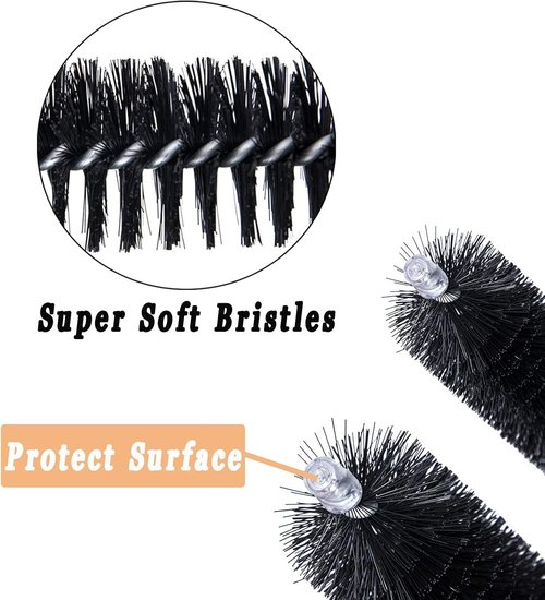 26 Inch Lint Brush by Skiennix - Flexible Vent Trap Cleaner for Laundry Room & Washer Dryer