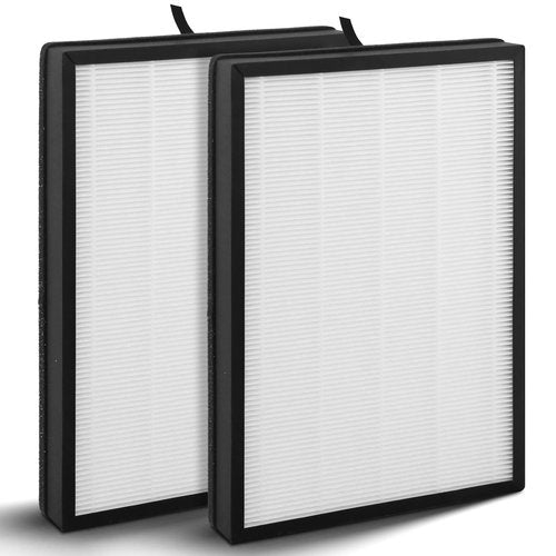 GoKBNY 2-Pack FA-500 Replacement Filter Compatible with Famree FA500 and Aiper KJ200 Purifier, 2-IN-1 Activated Carbon Filter + Filters