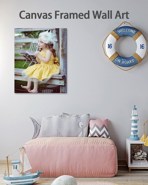 AbcCustomize Custom Canvas Prints - Personalized Photo Art for Living Room & Bedroom Decor | Fast Next Day Shipping