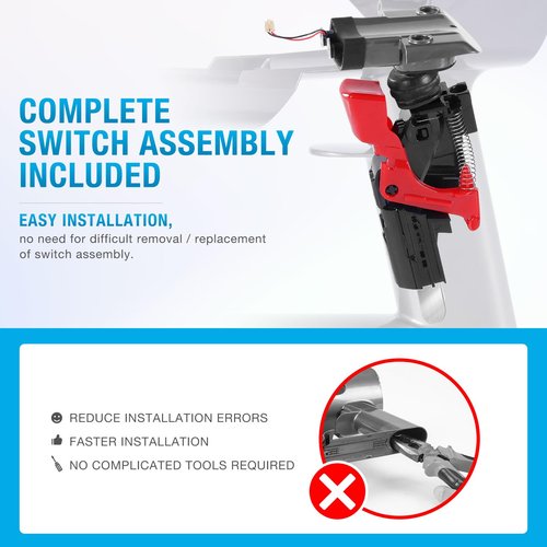 V11 SV14 Main Body Assembly Housing Replacement Part 970142-01 Compatible with Dyson V11 SV14 Vacuum Cleaner Main Body Assembly, V11 Animal, V11 Torque Drive Main Body Screws Service Assembly