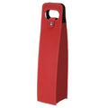 Patikil Wine Gift Bag - Reusable Leather Wine Tote Carrier for Bottles, Champagne, Red
