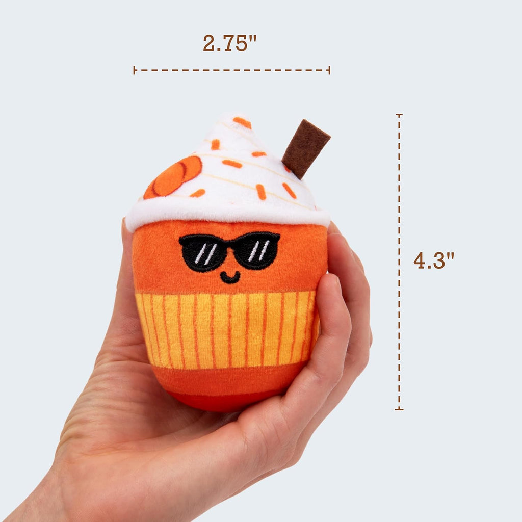 Relatable Emotional Support Lattes - Soft Fall Plushies for All Ages | Perfect Back-to-School Gift Set with 5 Plushies and Basket